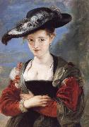Peter Paul Rubens Portrait of Susana Lunden painting